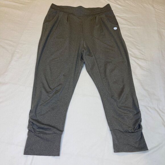 Threads 4 Thought Recycled Polyester Ankle Jogger Pant Gray Small - Picture 1 of 10